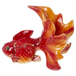 GAEM Фигурка декоративная "Золотая рыбка", L12,5 W8,5 H11 см, 2в.