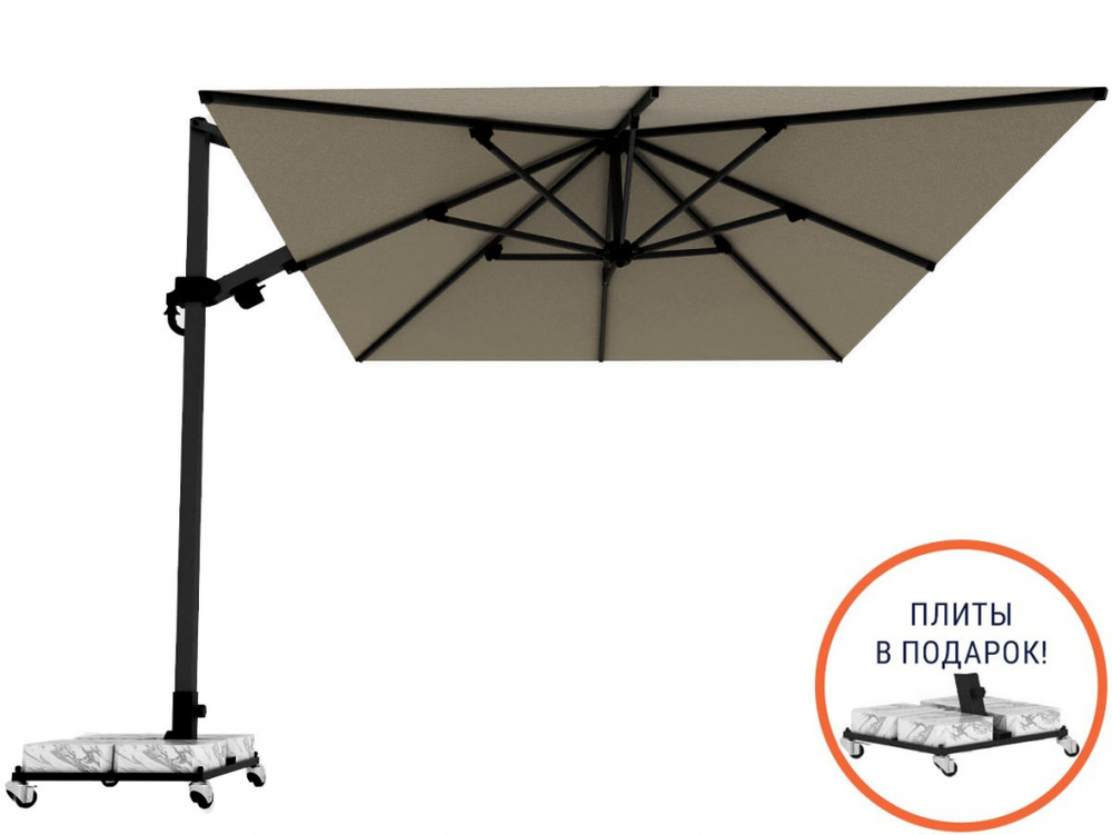 Зонт профессиональный 3х4 м Banana Plus