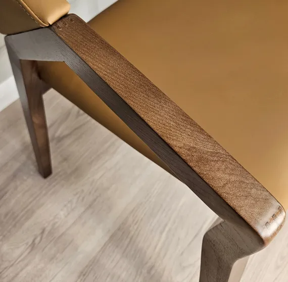 Стул 4193, горчичная экокожа