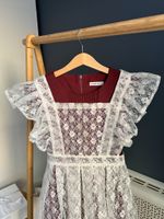 Новый кружевной школьный фартук Alisia Fiori, 152