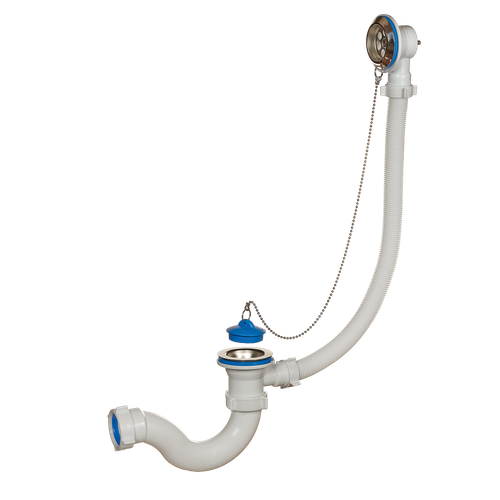 4008 Сифон для ванны 1 1/2  с перелив. ОРИО (40/1шт)