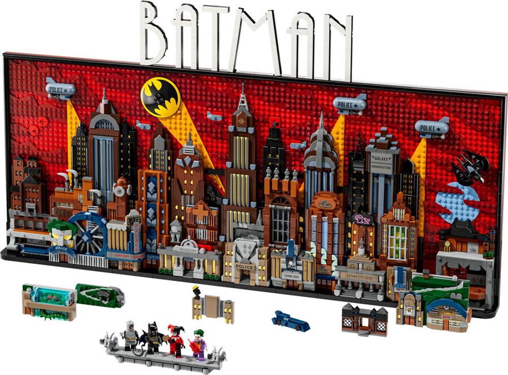 Конструктор LEGO ART Batman 76271 Бэтмен: Мультсериал «Готэм-Сити»