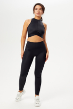 Легинсы с высокой талией