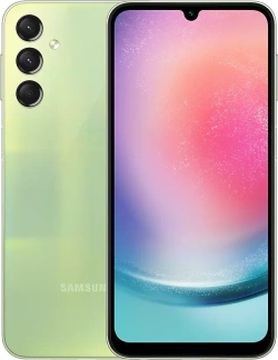 Смартфон Samsung Galaxy A24 4/128 ГБ, зелeный