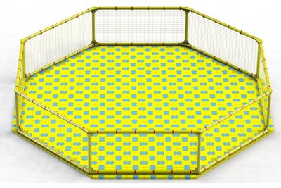 Большой детский манеж Leco-IT Outdoor Plus гп230719 диам. 390см.