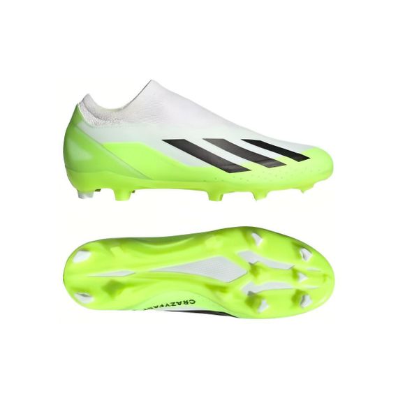 Кроссовки Adidas X Crazyfast.3 Футбольные бутсы Низкие Лимон Унисекс