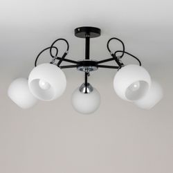 Citilux Стивен CL141251 Люстра потолочная Чёрная