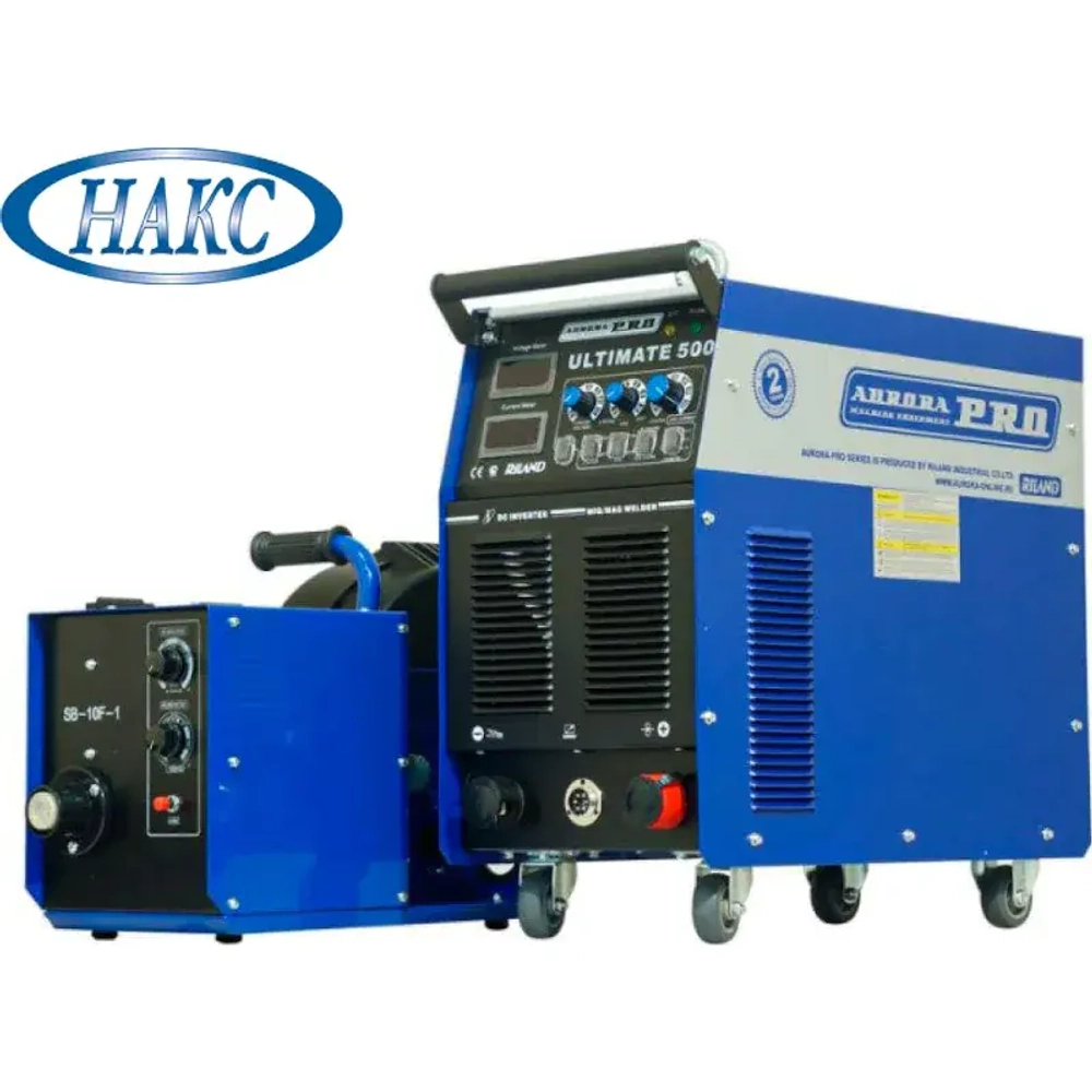 AuroraPRO ULTIMATE 500 INDUSTRIAL инверторный сварочный полуавтомат с сертификатом НАКС, 7216054