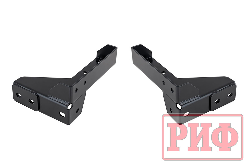 Бампер силовой задний УАЗ Буханка с фонарями, возможностью установки фаркопа, стандарт РИФ