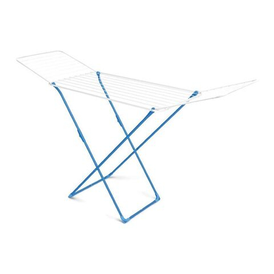 Сушилка для белья напол, 20 м, 197х54х96/111 см, 20 пр, 17 кг, бело-голубая, Nika, СБ2Г