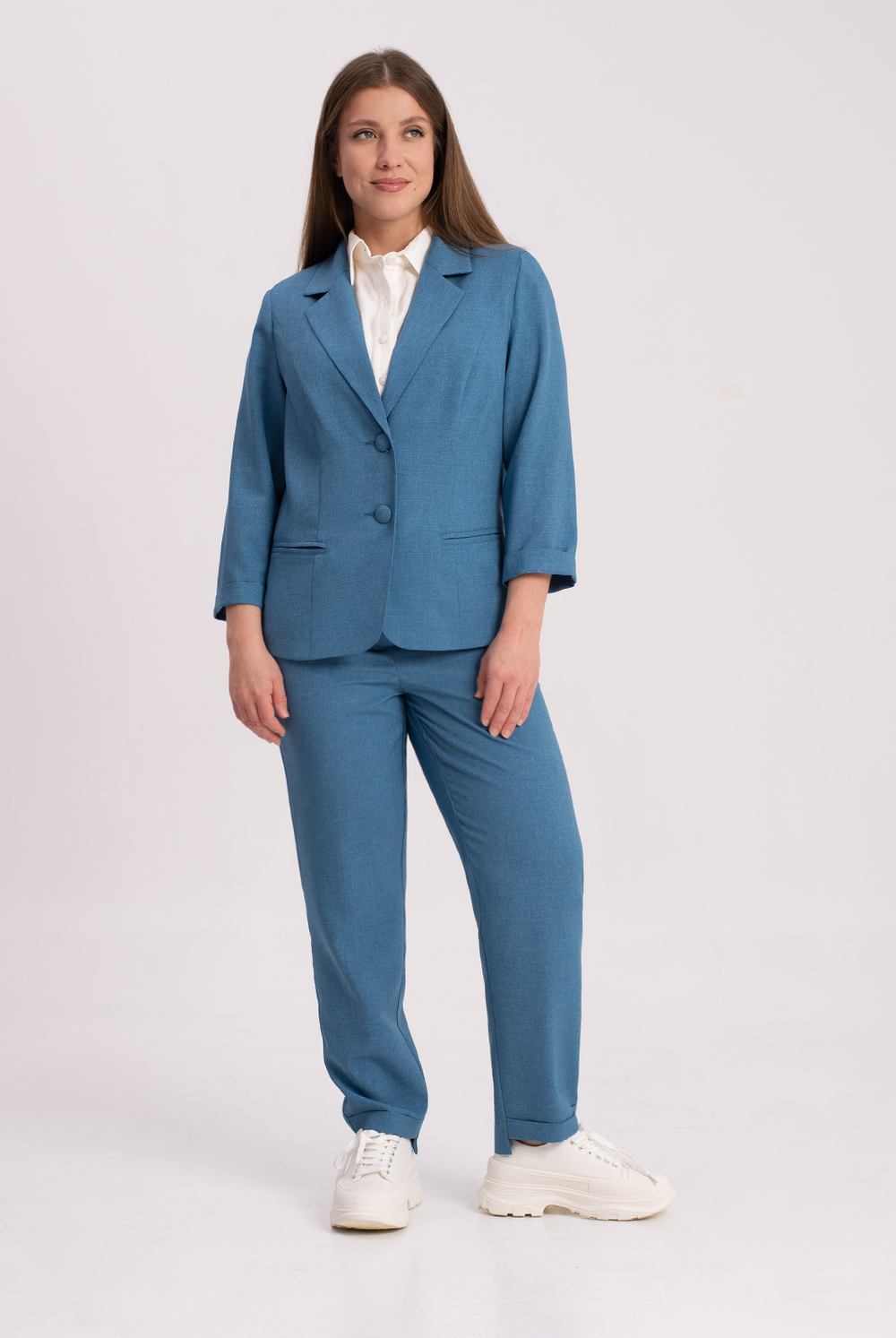 Жакет женский 3736зпб, Деним #38Ден043736зпб