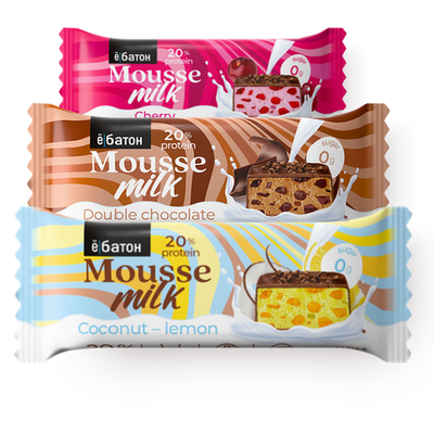 ёбатон Mouse Milk 40г , Суфле в глазури