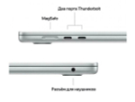 15.3 Ноутбук Apple MacBook Air 15 2023 2880x1864, Apple M2, RAM 8 ГБ, SSD 256 ГБ, Apple graphics 10-core, macOS, MQKR3, silver