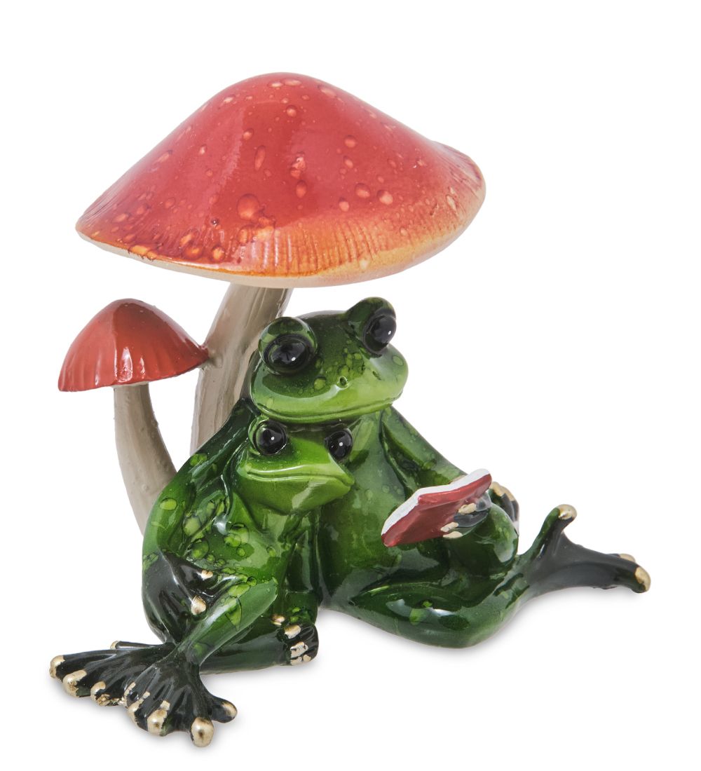 MN-324 Фигурка «Пара лягушек на релаксе»