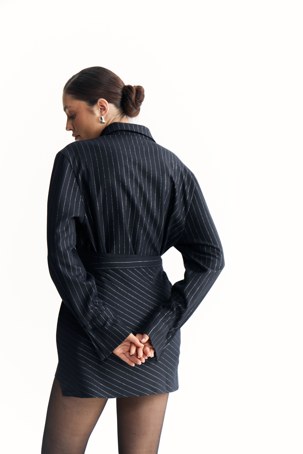 Рубашка с юбкой-баской