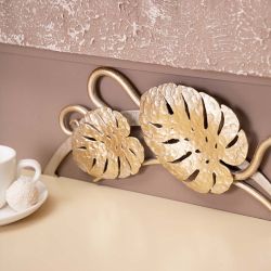 Тумба прикроватная Monstera Deliciosa (Монстера) подвесная Айвори