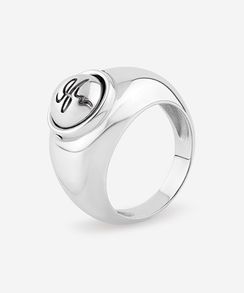 Кольцо Мыслеворот из серебра 925 с движущимися элементами