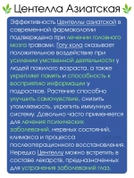 Чай на основе Центеллы Азиатской стимулирующий 20саше