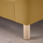 2-местный диван - IKEA PÄRUP/PARUP/ПЭРУП ИКЕА, темно-желтый