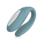 Голубой C-образный вибростимулятор для пар The Jasmine