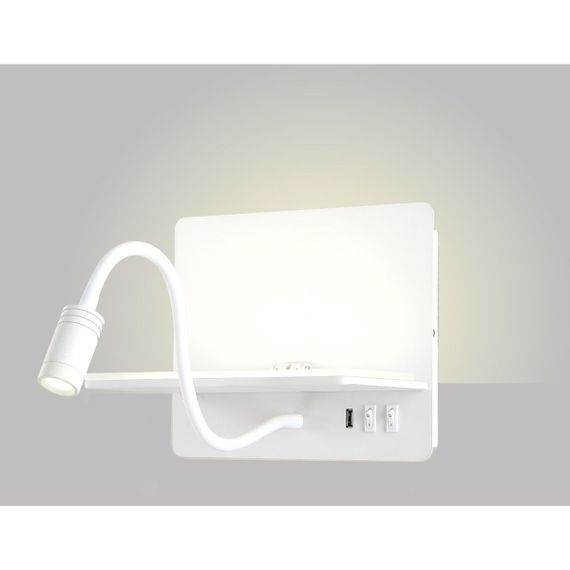 Бра Crystal Lux DUO AP9W LED WH