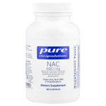 Pure Encapsulations, NAC, 600 мг, 180 капсул