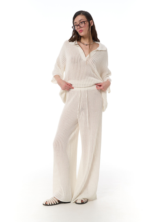 Платье-майка вязаное, хлопок, алый