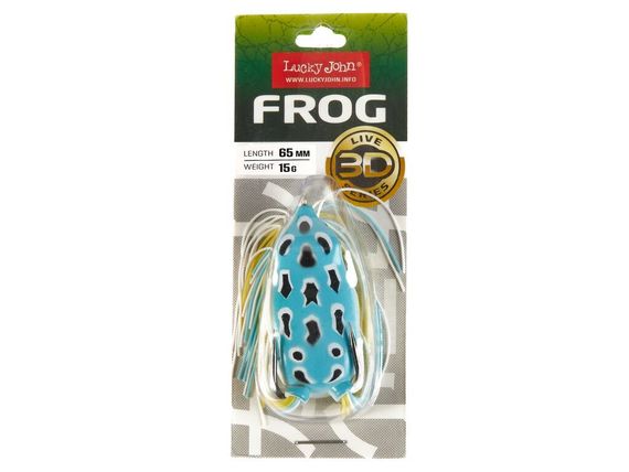 Приманка мягкая LJ 3D Series FROG 2.6in (06.50)/006 1шт.