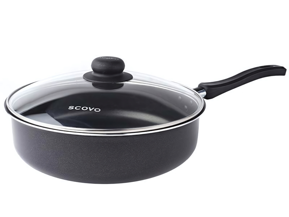 Сотейник 26см Promo стеклянная крышка