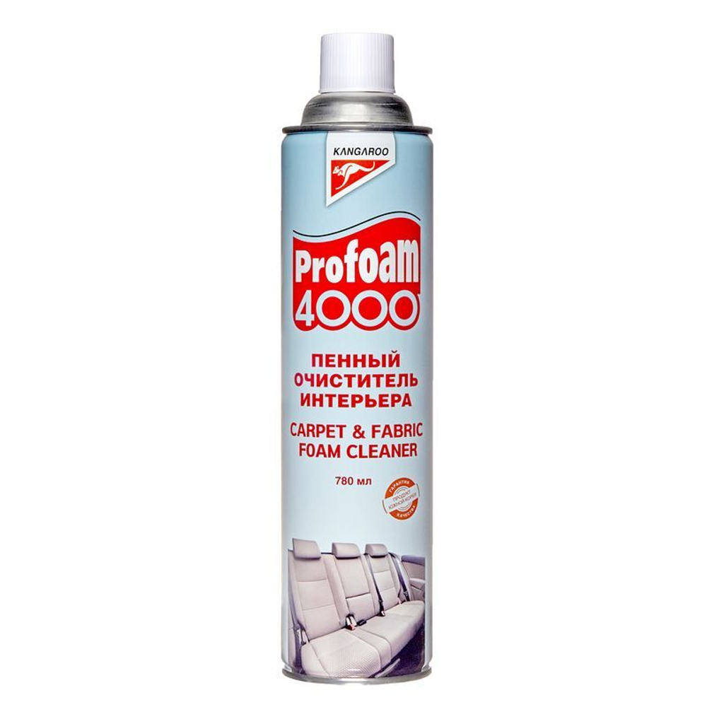 Очиститель интерьера Kangaroo Profoam 4000, пенный, 780мл 320492