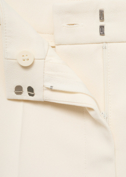 Прямые шорты с посадкой на талии