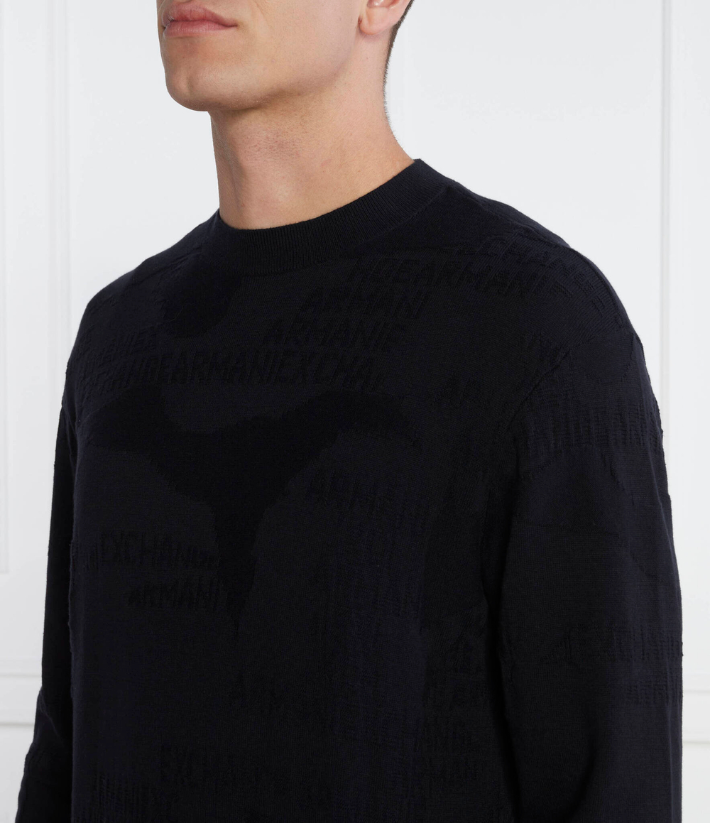 Свитер Armani Exchange - черный(3DZM6J ZMQ7Z)
