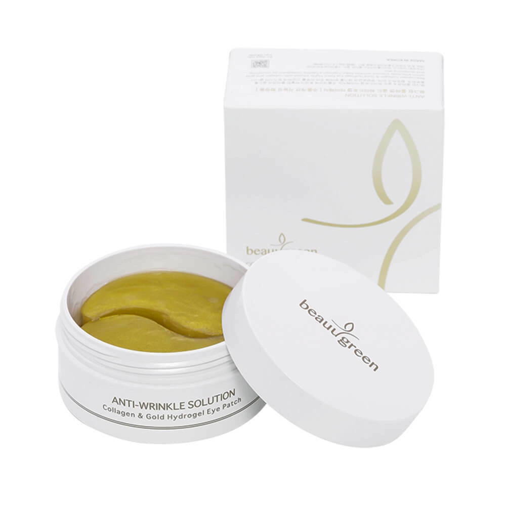 Гидрогелевые патчи для глаз BeauuGreen Micro Hole Eye Patch Gold Collagen 2 шт