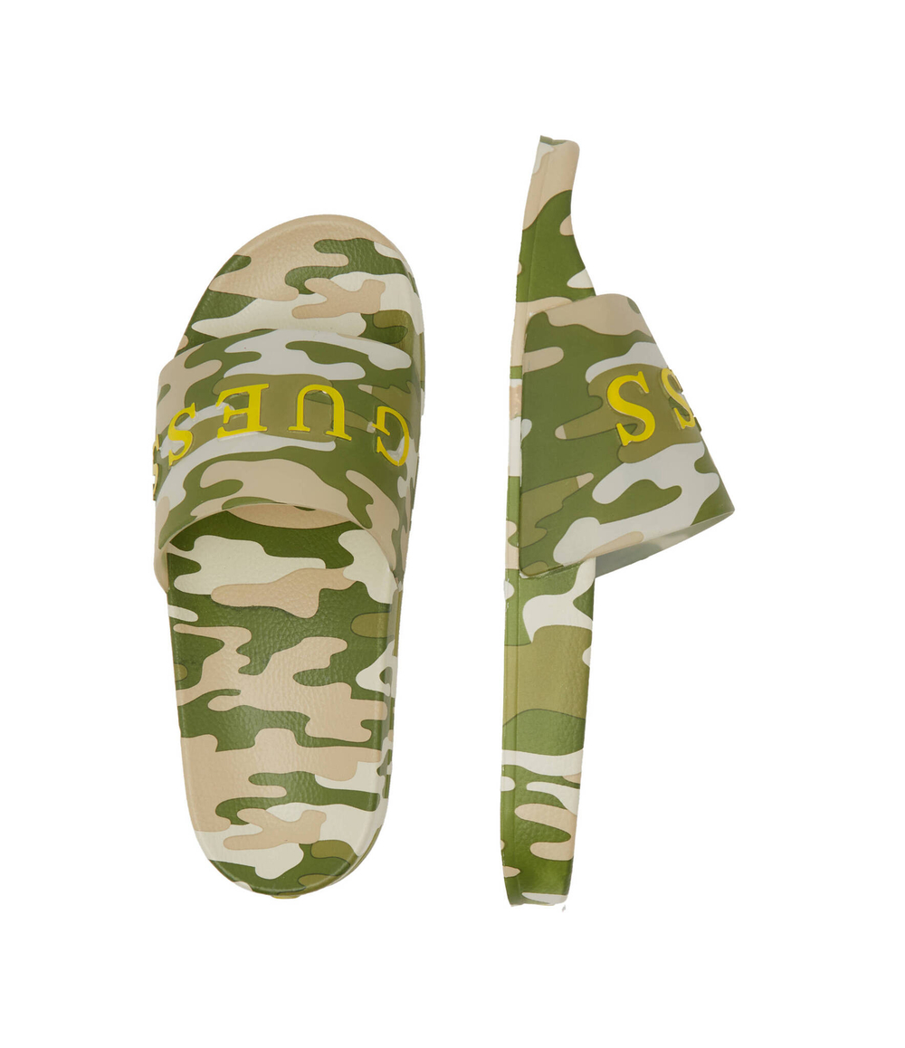 Шлепанцы SLIDES Guess Underwear - зеленый(F3GZ03 BB00F)