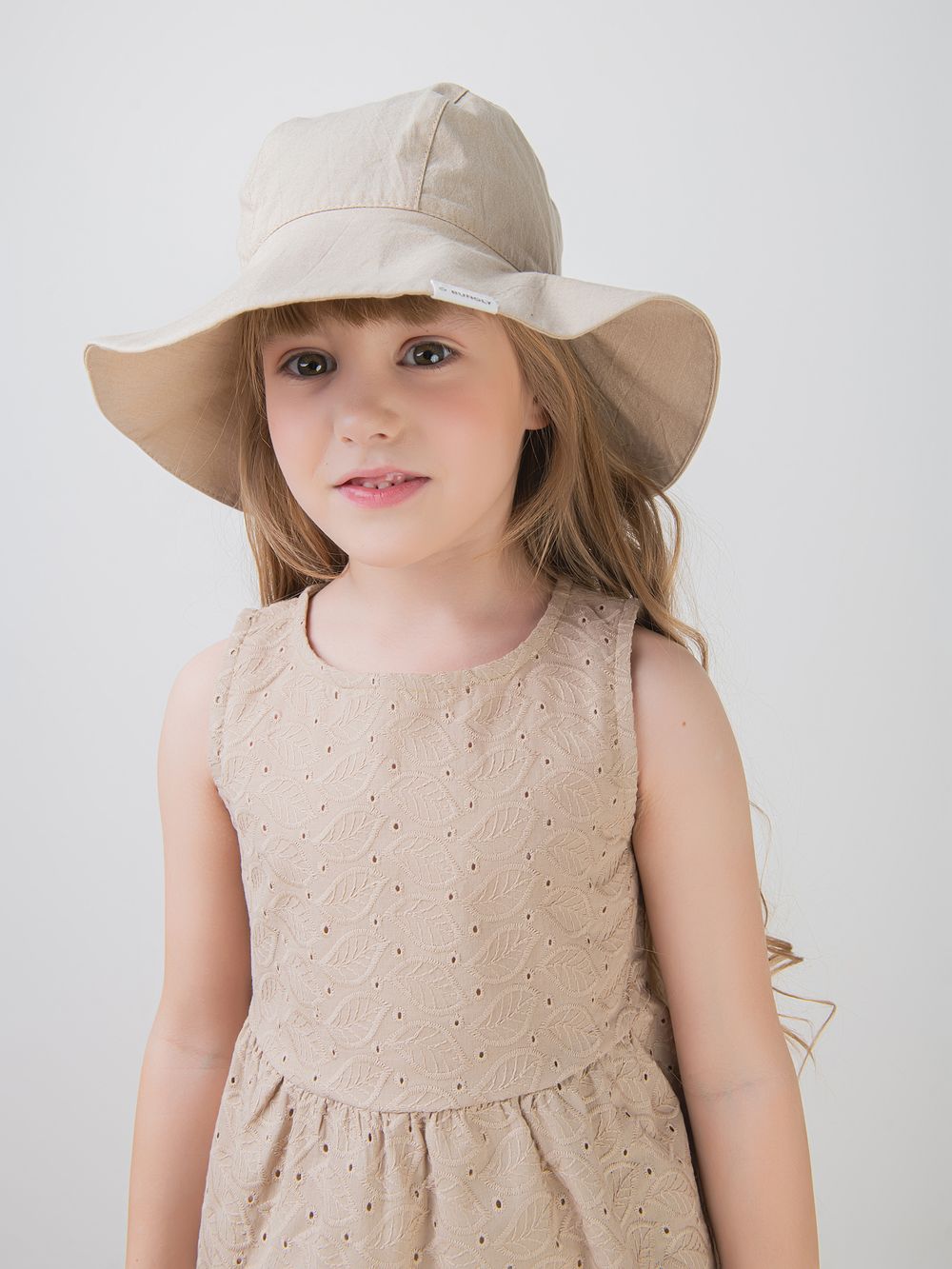 Панама хлопковая "Песок"