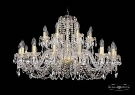 Подвесная люстра Bohemia Ivele 1402/16+8/360/G