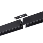 135300 PORT NT25 200 черный Шинопровод накладной/подвесной в комплекте заглушки 2шт, крышка и соединит. планка, 2м IP20 90-240V VECTOR