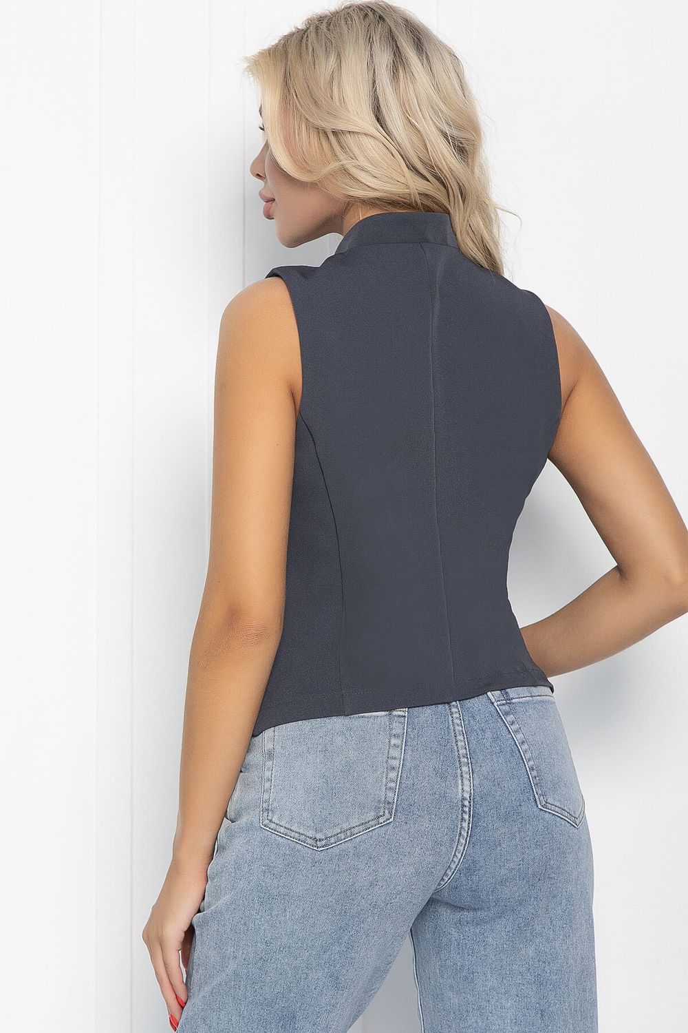 Жилет Синди (светло-серый) Б11342 LT Collection