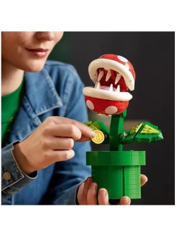 Конструктор Марио цветок Пиранья 540 деталей