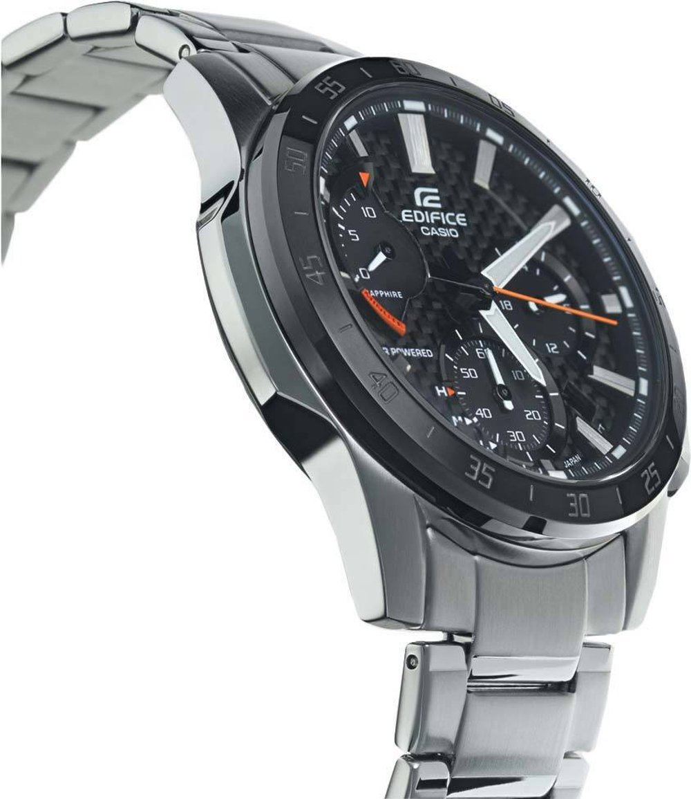 Японские наручные часы Casio Edifice EFS-S580DB-1AVUEF с хронографом