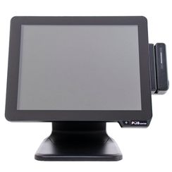 Сенсорный моноблок POScenter POS200 (15", PCAP, J3455, RAM 4Gb, SSD 64Gb, MSR) без ОС