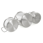 Набор посуды "Магия вкуса"  Кастрюли 2,0+2,7+6,0 Foodatlas