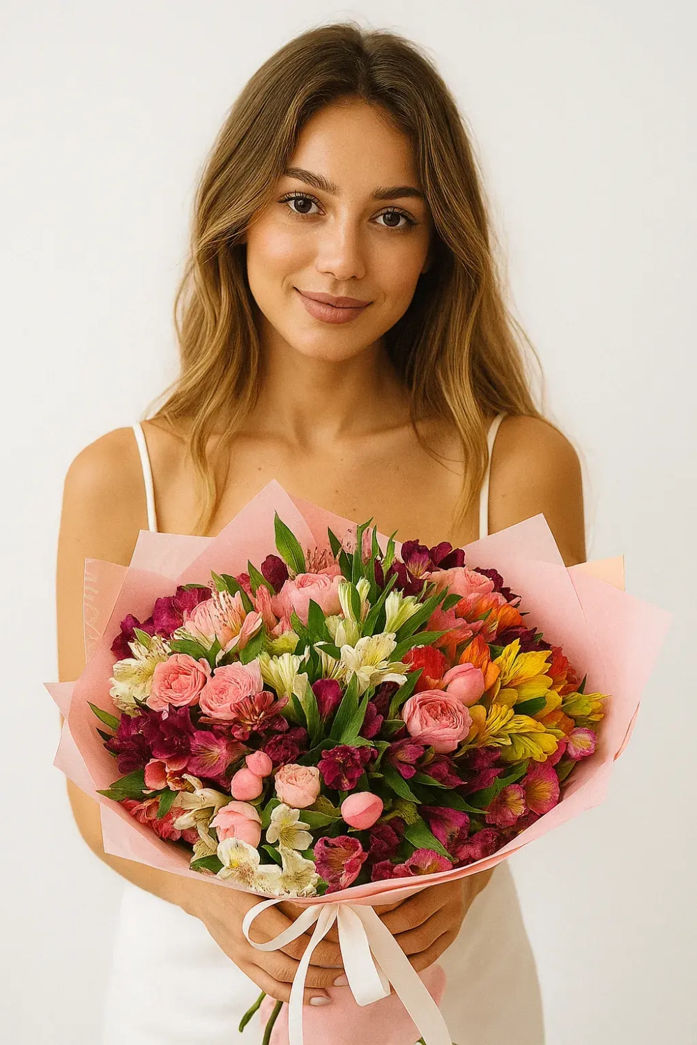 Букет микс "Tenderness and Style"