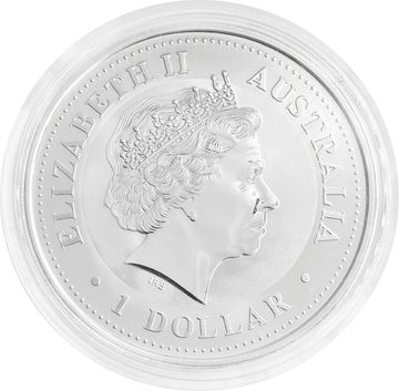 1 доллар 2006 Австралия «Год собаки»,  Цветное покрытие