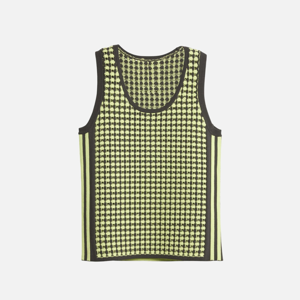 Майка унисекс Adidas X Wales Bonner Crochet Vest Semi Frozen Yellow/Night Brown
