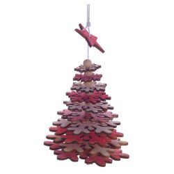 GAEM Украшение новогоднее "Елка", L8 W8 H14 см, 5в.