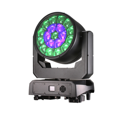 LE6019C7 — LED Wash Moving Head 19×60 Вт RGBLACP с зумом 4.5°-45°