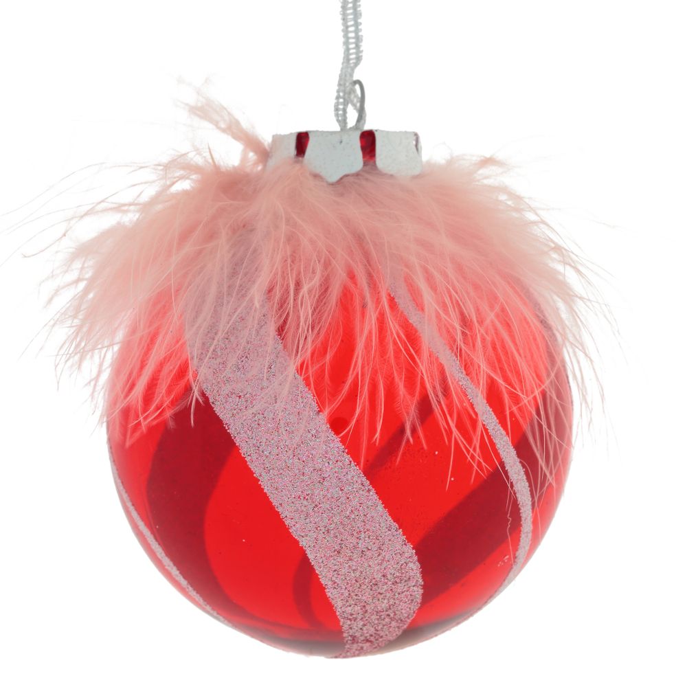 GAEM Набор из 12шт Украшение новогоднее "Шар", D 8 см, L35 W27 H8,5 см