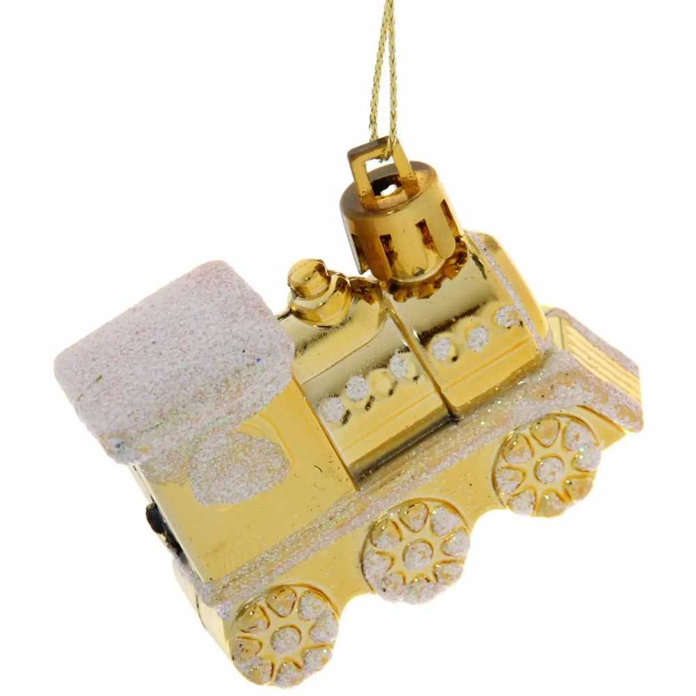 Ёлочные игрушки «Паровозик» 4,5*6см микс цветов (набор 3шт)