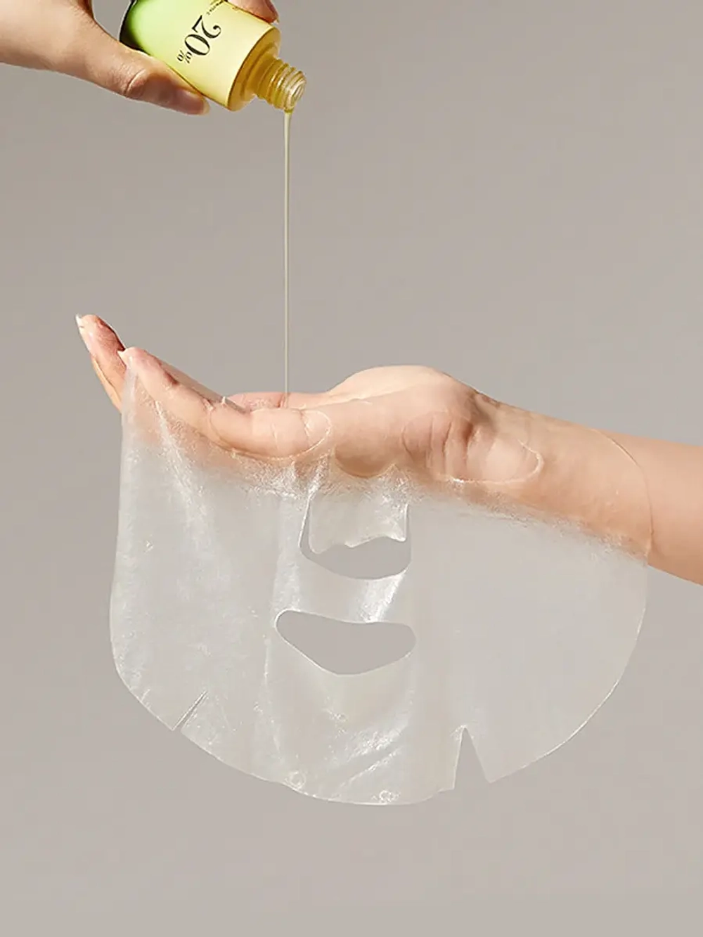 Anua Осветляющая тканевая маска с экстрактом зелёного лимона Vitamin C Blemish Serum Mask 25 мл